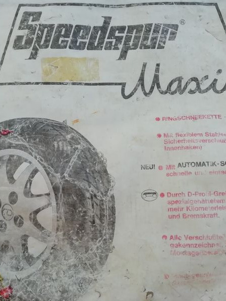 Verkaufe Schneeketten Speedspur Maxi, guter Zustand