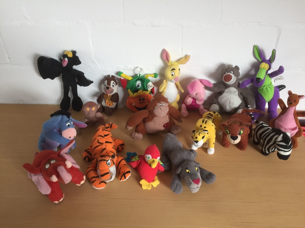 McDonalds Plüschfiguren 90er Jahre
