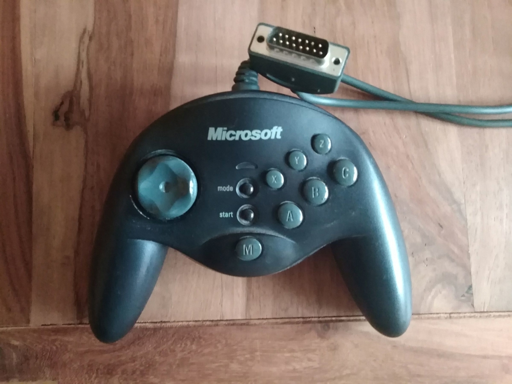 PC-Gamepad MICROSOFT SideWinder kabelgebunden