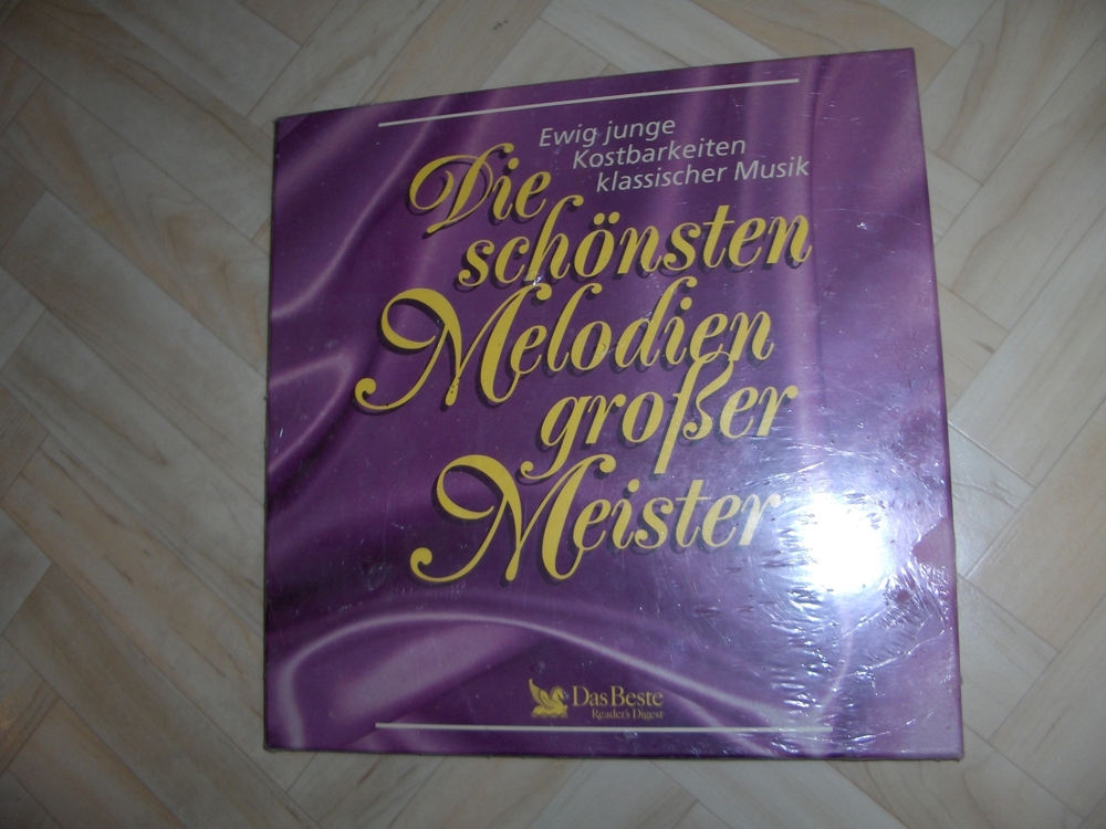 Die schönsten Melodien großer Meister, OVP, Klassik, Reader``s D. Die schönsten Melodien großer Meister, OVP, Klassik, Reader``s D.