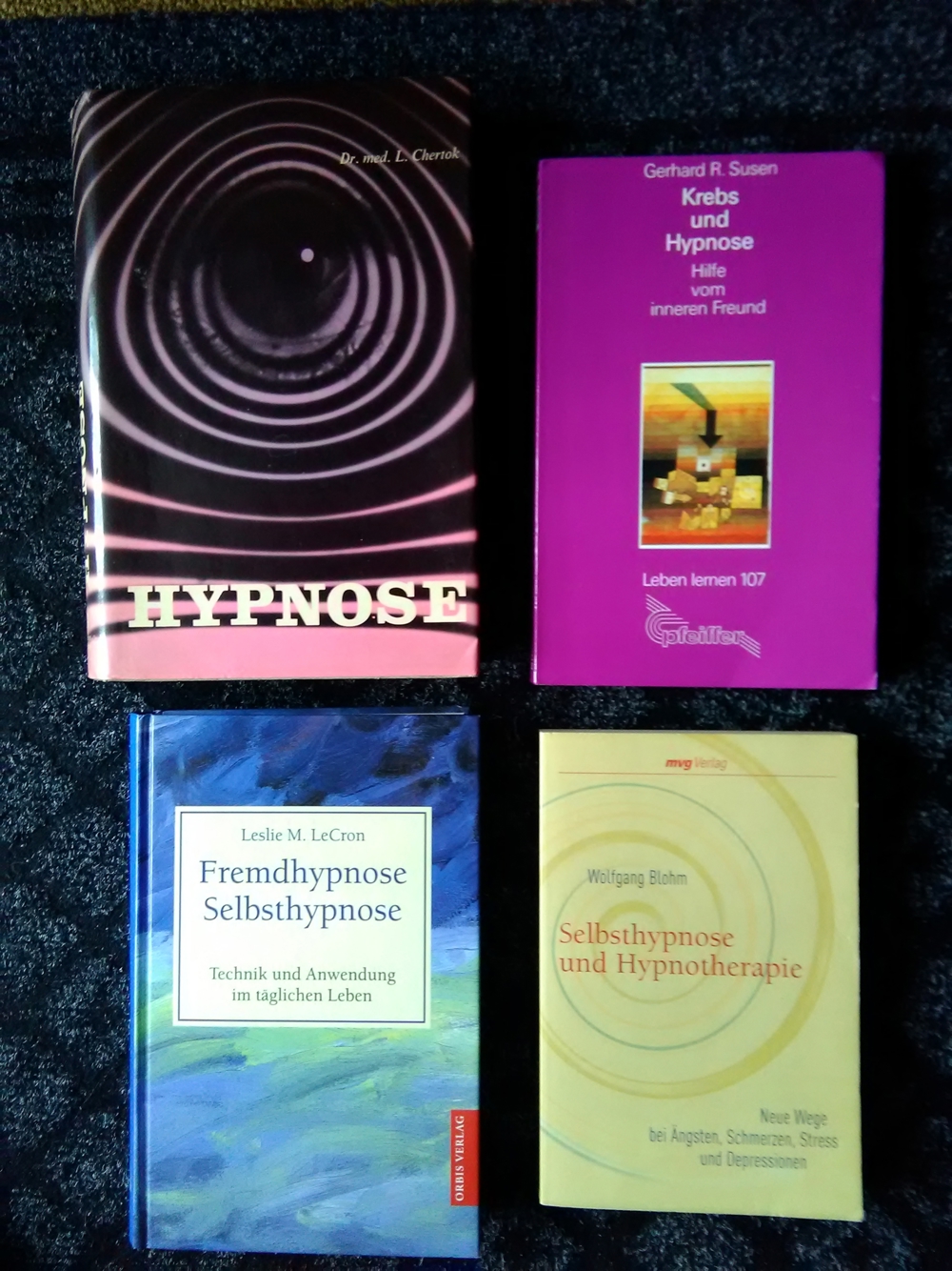 Hypnose Bücher 4 X
