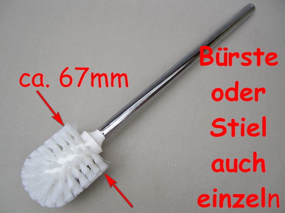 WC Bürste Toilettenbürste Ersatzbürste Ersatzstiel
