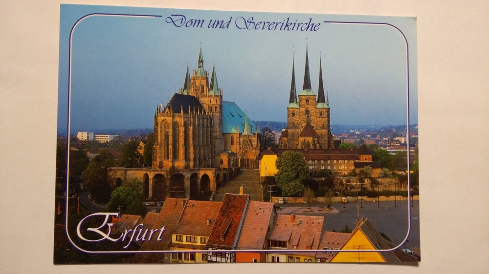 AK Dom und Severikirche Erfurt