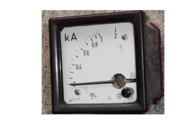 Amperemeter 0- 2 kA - unbenutzt !