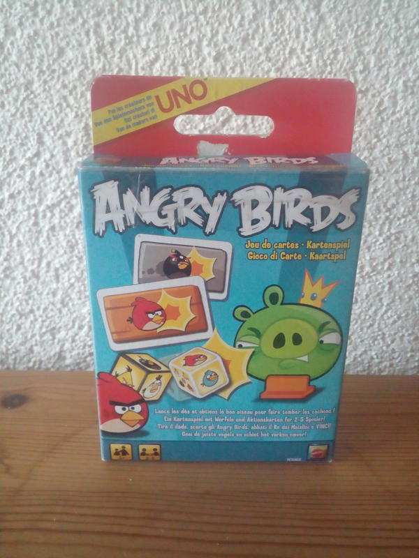 UNO Angry Birds Spiel