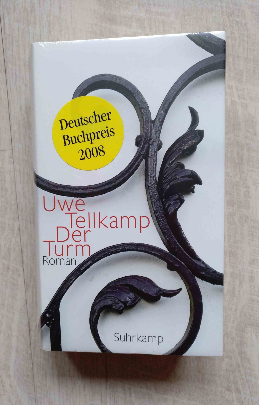 Buch Der Turm von Uwe Tellkamp, noch in original Kunststoff-Hülle eingeschweißt