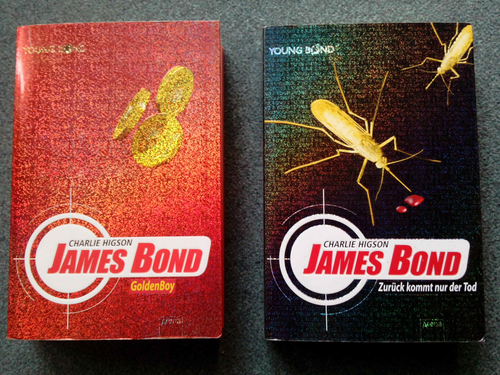2 Bücher James Bond (Young Bond) GoldenBoy + Zurück kommt nur...