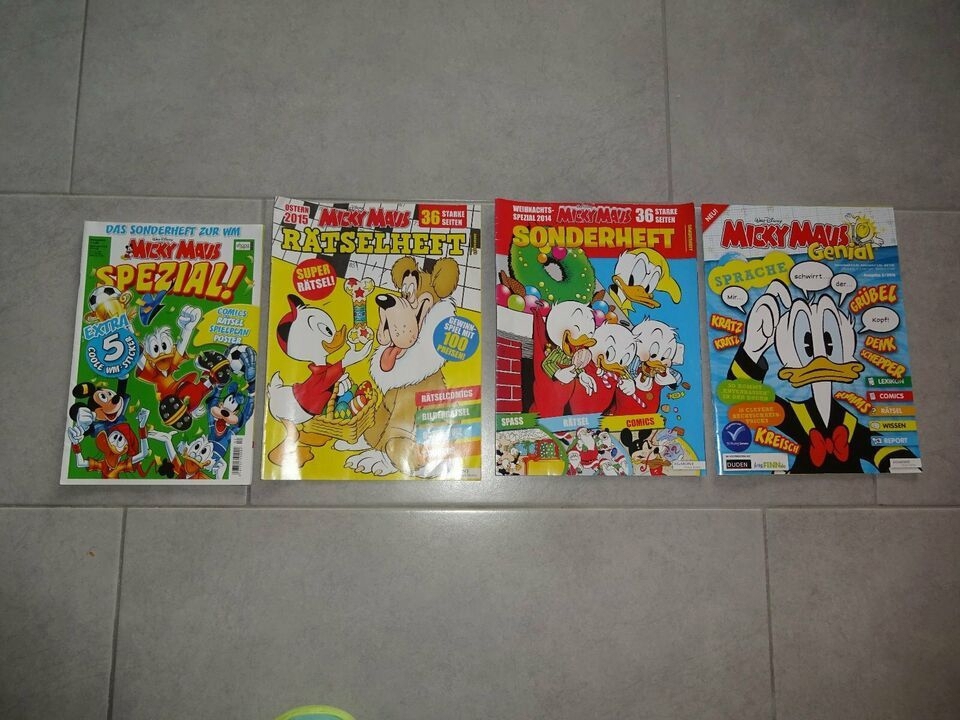 Micky Maus Spezialhefte zu verkaufen