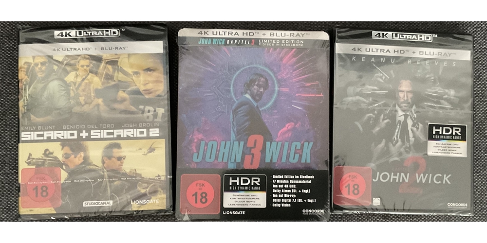 Rambo Trilogy - 4K Ultra HD Blu-ray - 3-UHD+3-BLU-RAY-NEU