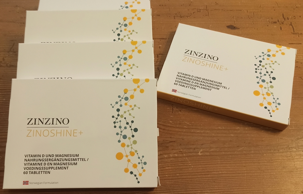 ZINZINO ZINOSHINE+ Minipaket (5 Schachteln) = Wert 90 EUR