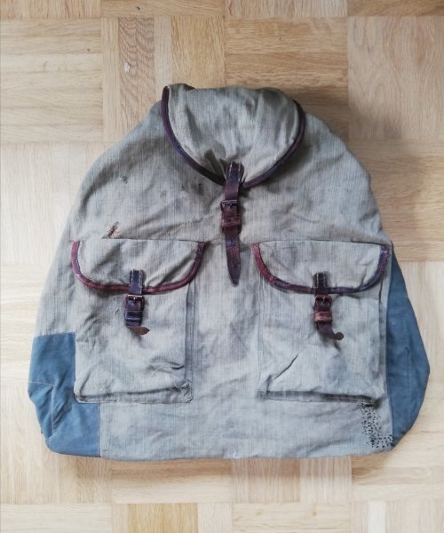Ur-Opas Rucksack - Ein Hingucker - Vintage