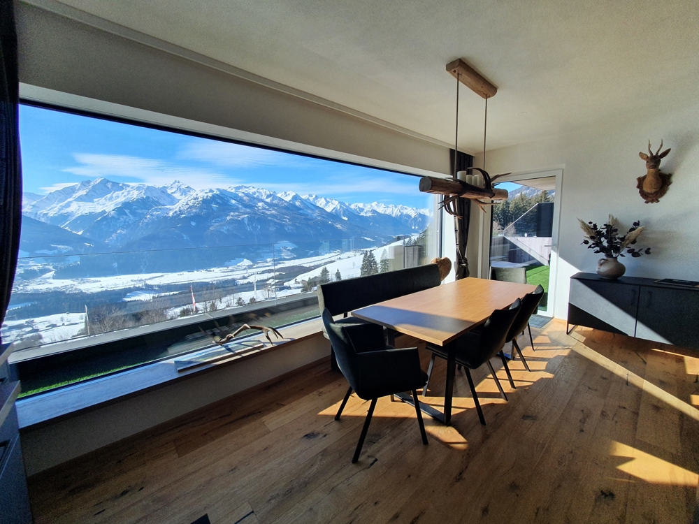 Ferienwohnung mit Sauna in top Aussichtslage direkt im Skigebiet Kitzbühel