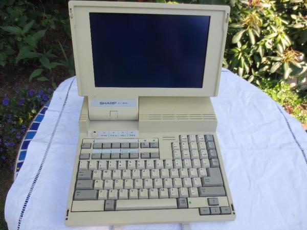 toller Vintage PC von Sharp