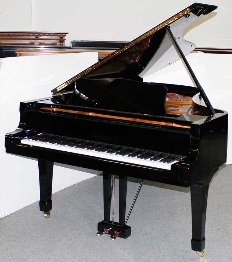 Flügel Klavier Yamaha C7, schwarz pol., 227 cm, Nr. 2283606