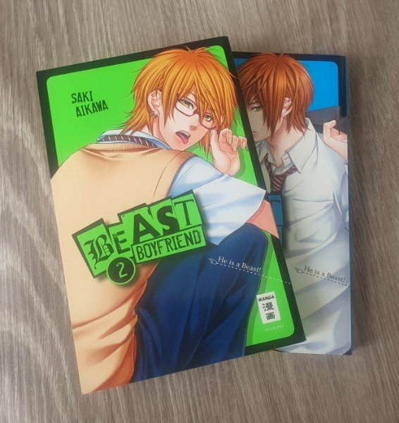 Manga "Beast Boyfriend" Bände 2 + 4