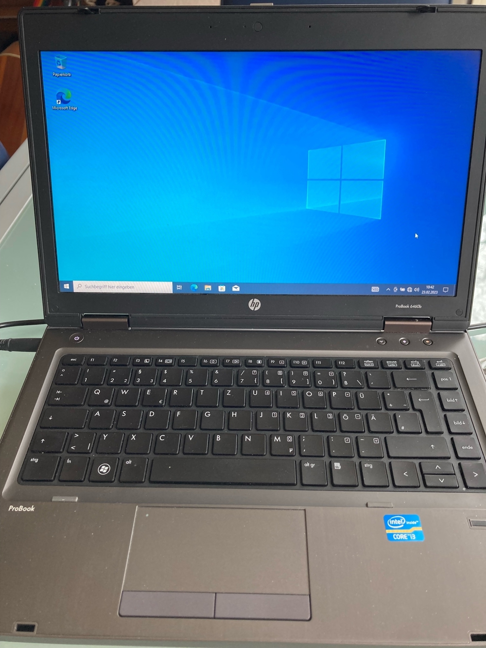 HP ProBook 6460b i3-2350m mit Dockingstation, Tasche und Win10pro