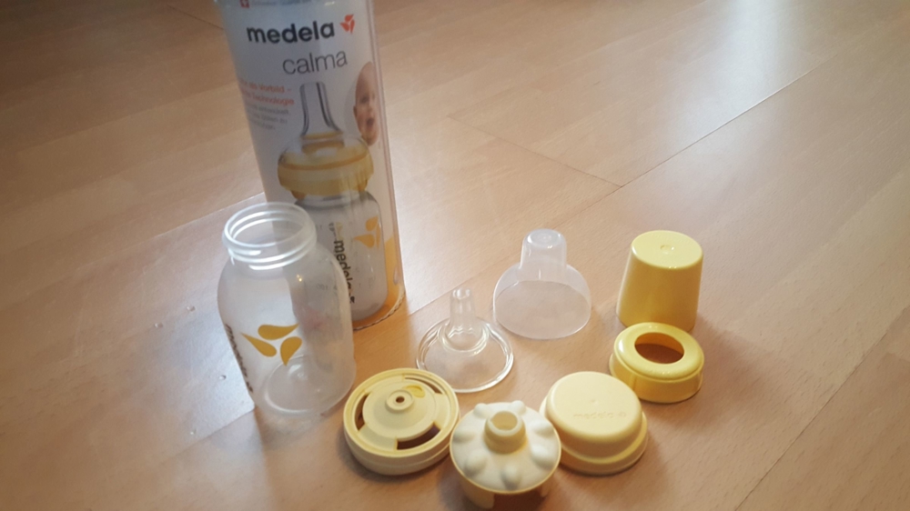Medela Flasche, Kinderbesteck, Abpumpset