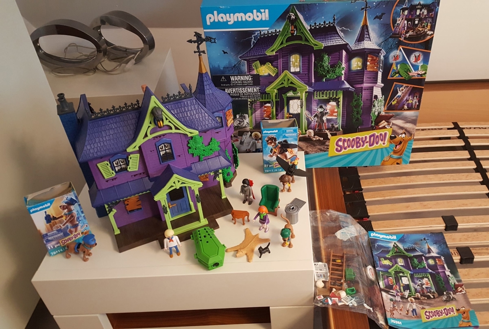 Playmobil 70361 Scooby-Doo Haus + Scooby Doo Auto 70286