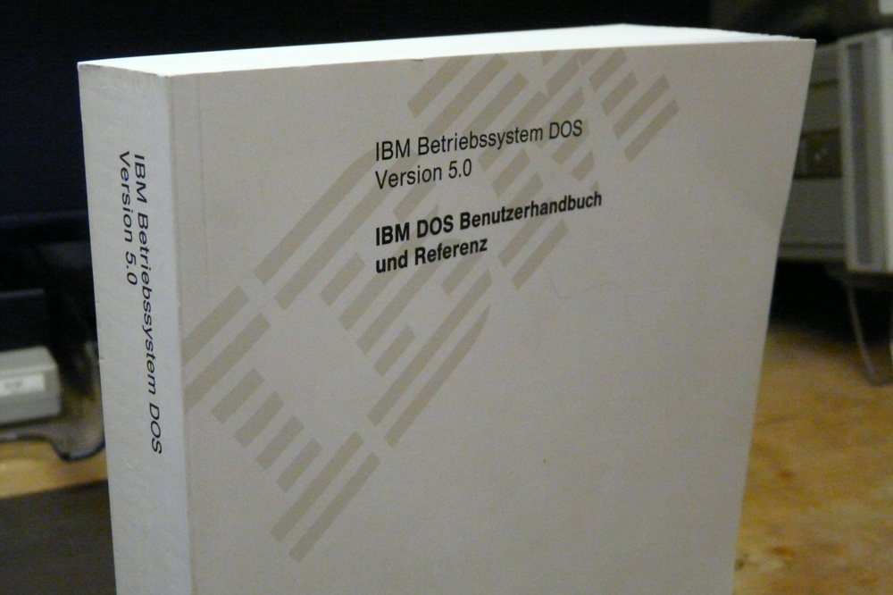 IBM DOS Benutzerhandbuch und Referenz
