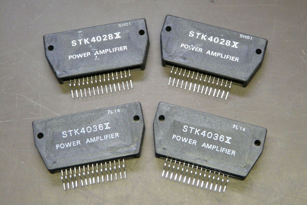 STK 4028X, STK 4036X Sanyo Hybrid IC