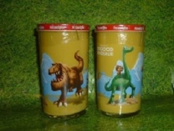 Bautzner Sammelglas Dinosaurier