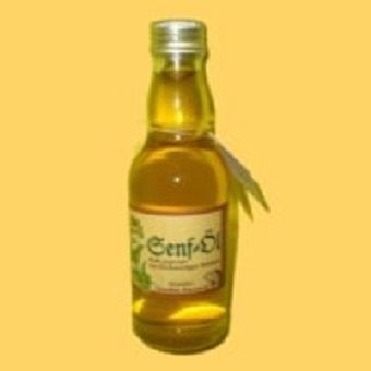 Senf Öl 200 ml aus Thüringen mild , herzhaft und gesund
