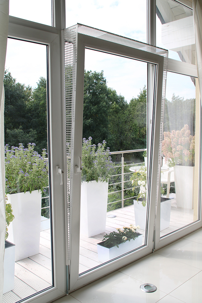 Kippfensterschutz Balkontüren für Katzen, OHNE Bohren und OHNE Kleben,System 8