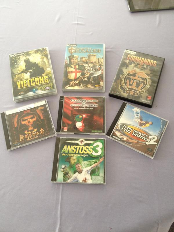 Diverse PC-Spiele (CD-ROM)