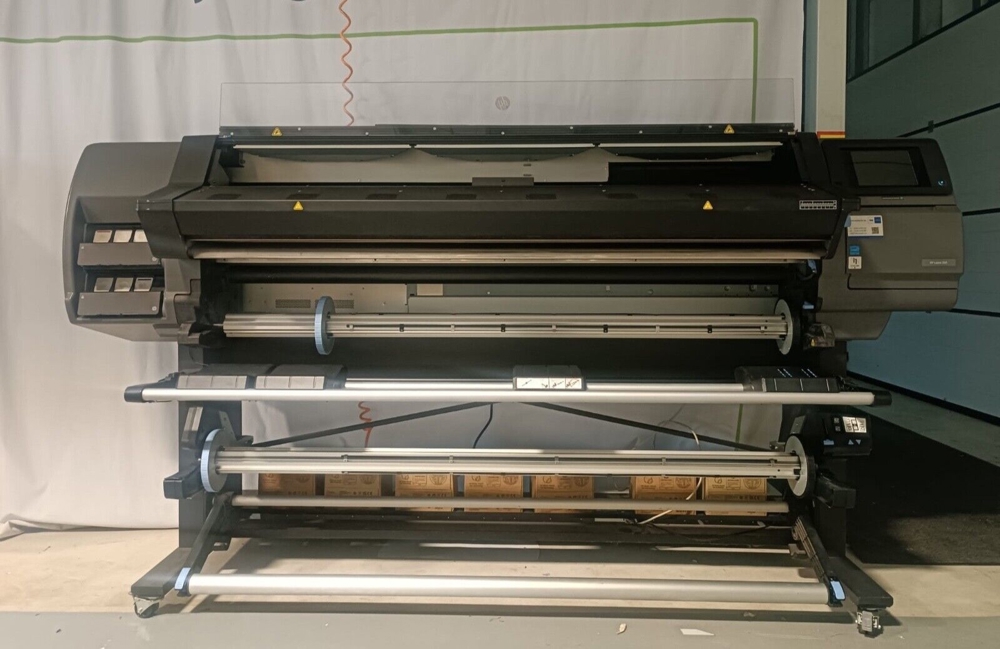 HP Latex 360 (Umbau auf 370) mit 3 Liter Farbkartuschen, Großformatdrucker