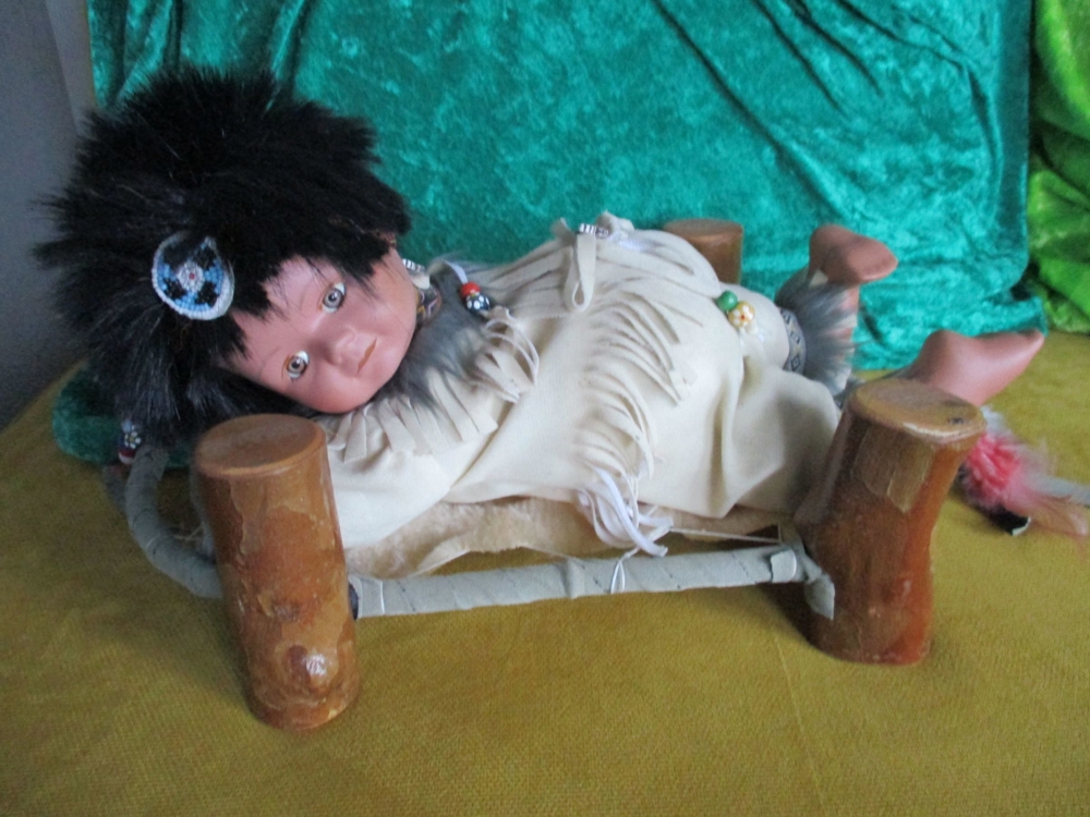 Deko - Indianer-Mädchen