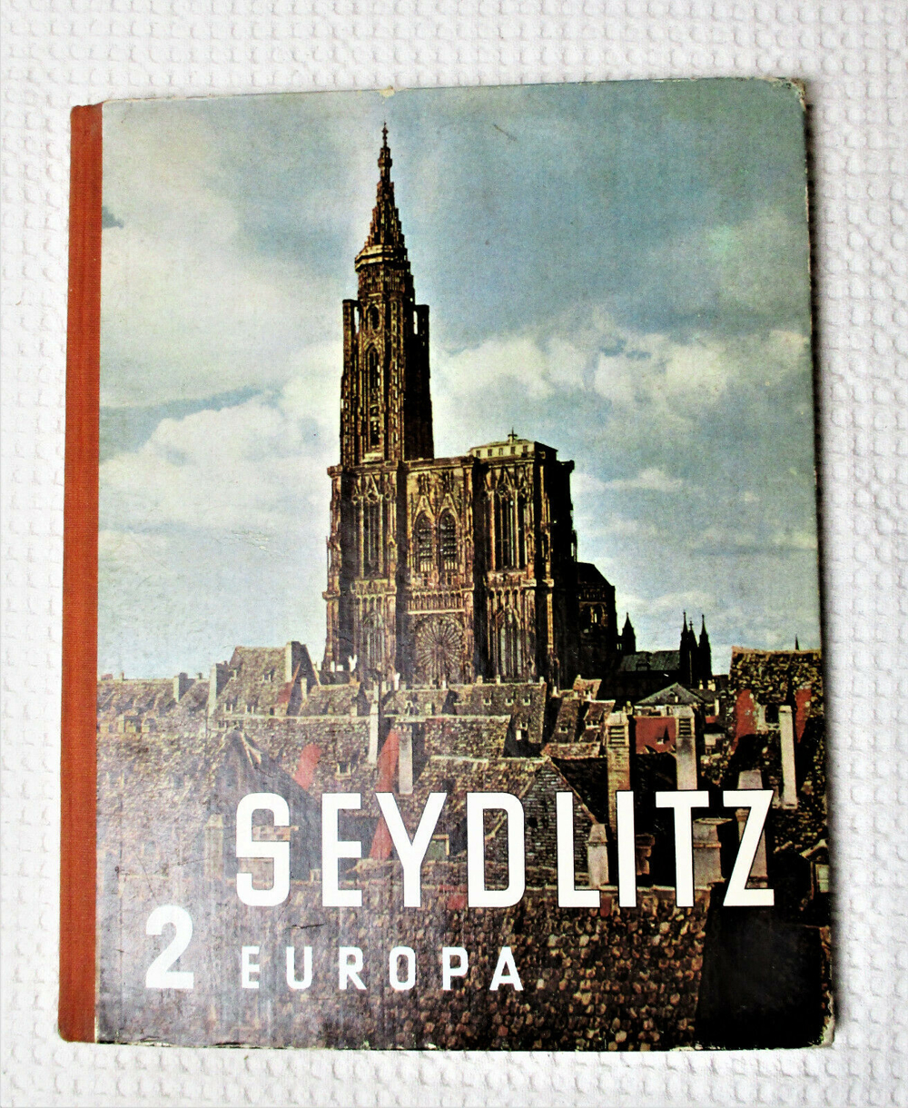 Seydlitz 2 EUROPA. KARTEN, Skzizzen, Bilder