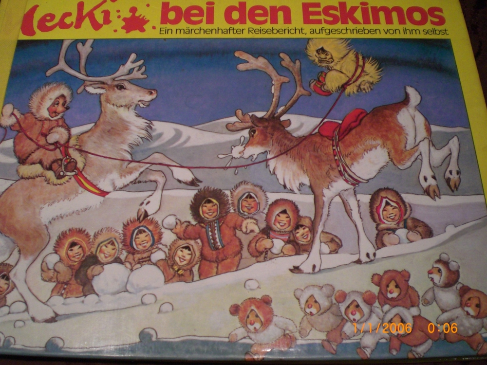 Mecki bei den Eskimos