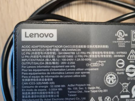 Lenovo Netzteil Reisenetzteil Slimtip Stecker Thinkpad Top