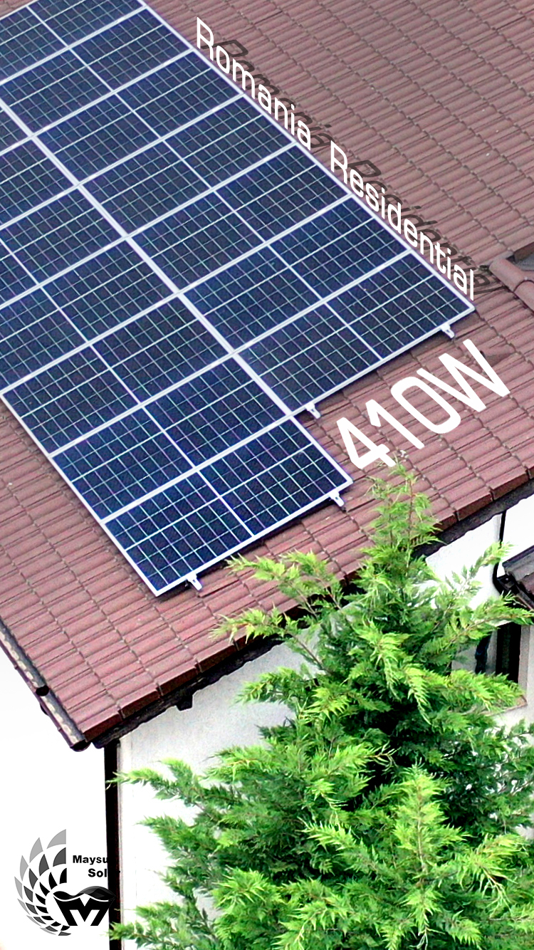 Deutscher ort PVModule/Solarmodule/Paneele/Solarmodul 400w 405w 410W/Photoviltaik Modul Maysun Solar