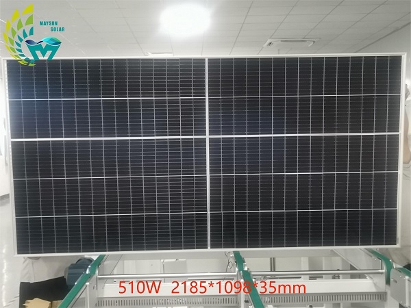 Solarmodules/ PVModule/Paneele/510W Solarmodul 510W vollschwarz/Hersteller Maysun Solar Lager Neuss