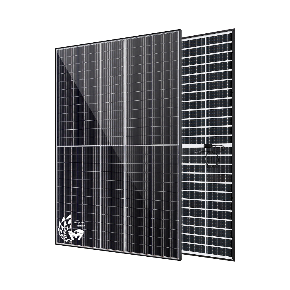 MS410MDG-40H Schwarzer Rahmen Bifacial, 410W Bifacial GlasGlas Schwarzer Rahmen PV Panel Solarmodul