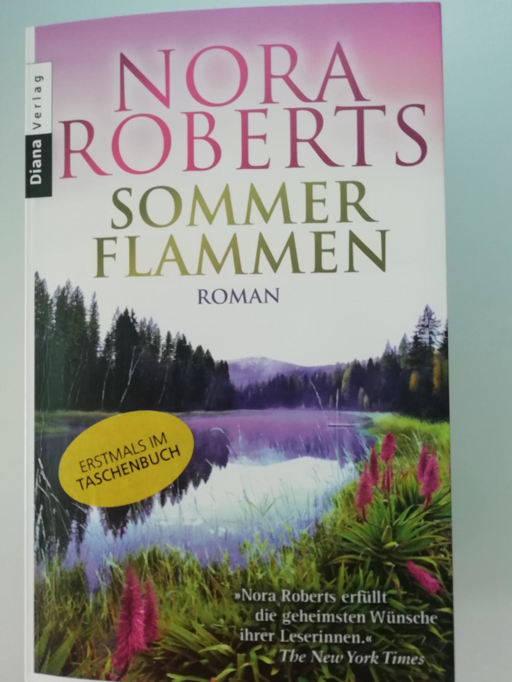 Sommerflammen - Nora Roberts - Softcoverroman in sehr gutem Zustand