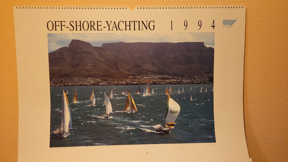 SAP Segelkalender mit Yachten - diverse Jahre