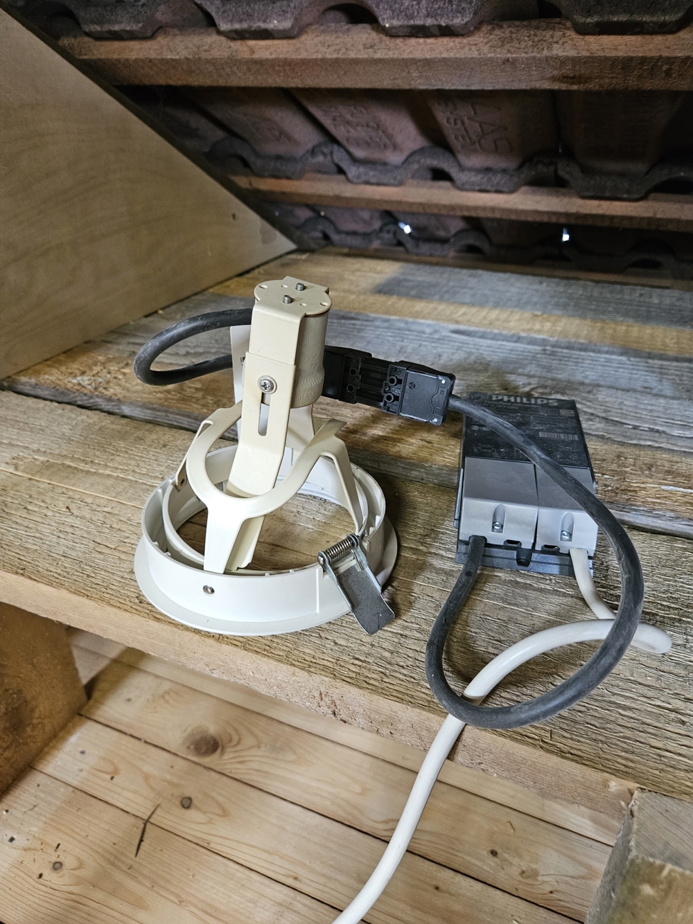 Einbaustrahler LED HID Komplettset für Große Terrarien