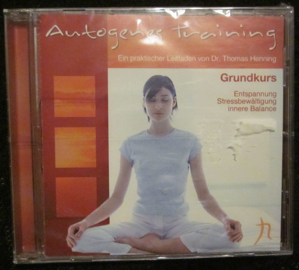 CD: Autogenes Training-Grundkurs, Dr. Thomas Henning, neu, ovp.