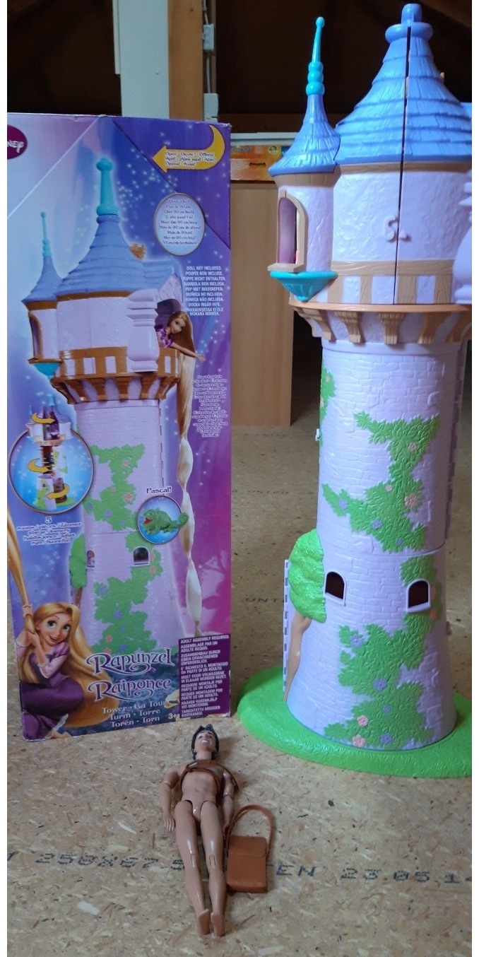 Rapunzel Schloss Turm Disney