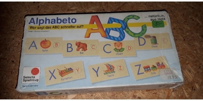 Kinderspiel Alphabeto ABC