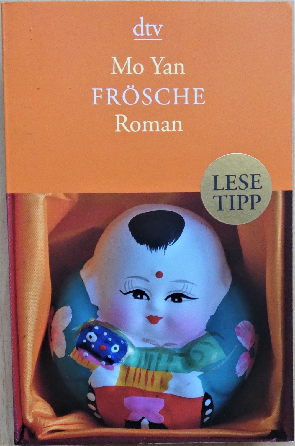 Frösche Mo Yan / dtv ISBN 978-3-423-14346-2