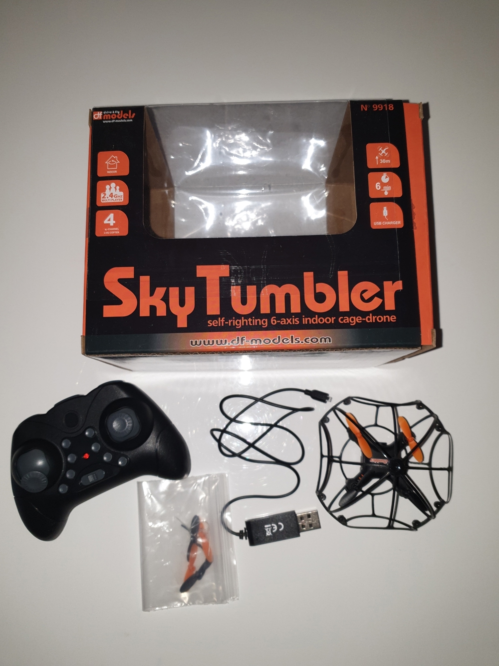 Quadrocopter Drohne " Sky Tumbler"