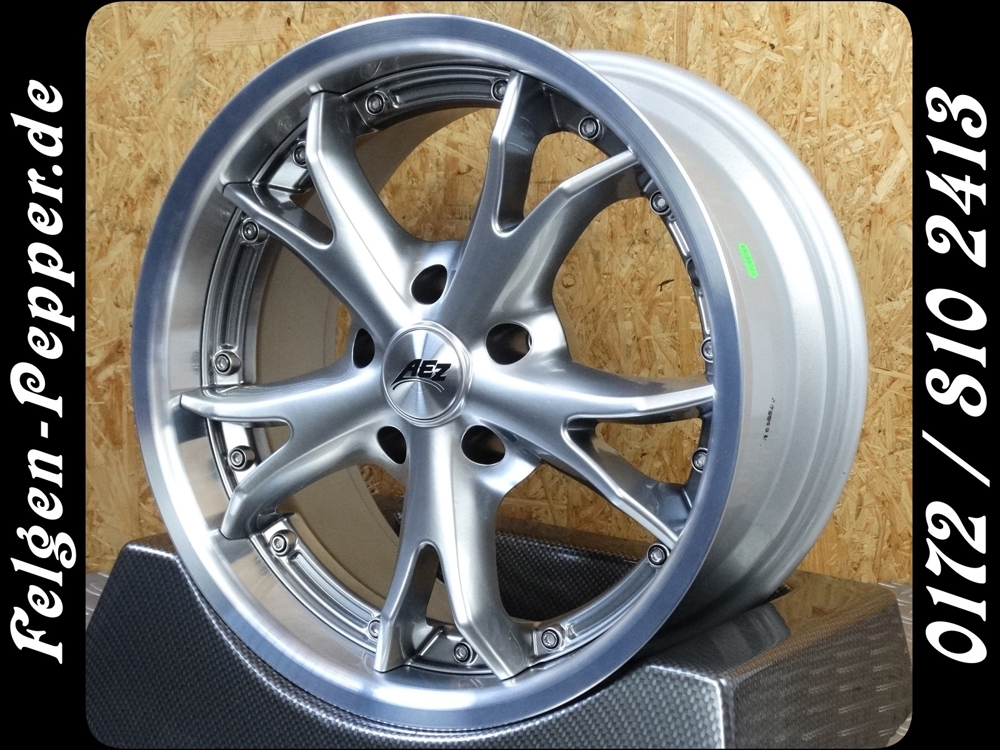 1x AEZ ZEUS 8,5x17 et15 Alufelge Alu 5 120 5x120 BMW 5er e39 5er 34 7-1 7-G 8E