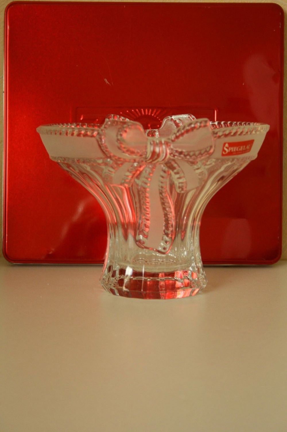 Gebäckschale Konfektschale Glaskörbchen von Spiegelau Evita, Bleikristall