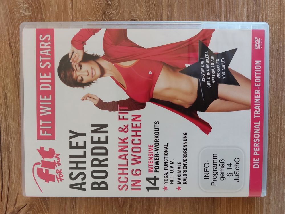 [inkl. Versand] Fit for Fun - Fit wie die Stars: Ashley Borden - Schlank & fit in 6 Wochen
