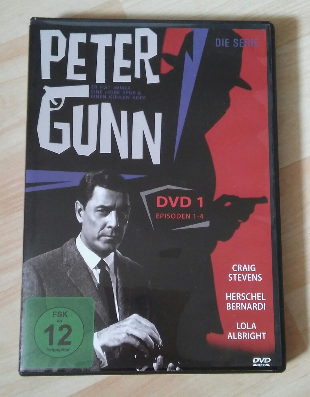 Peter Gunn Krimi Serie DVD 1 Episoden 1-4 mit Craig Stevens