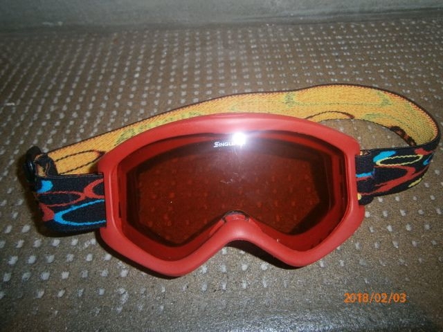 Alpina Kinder Skibrille rot