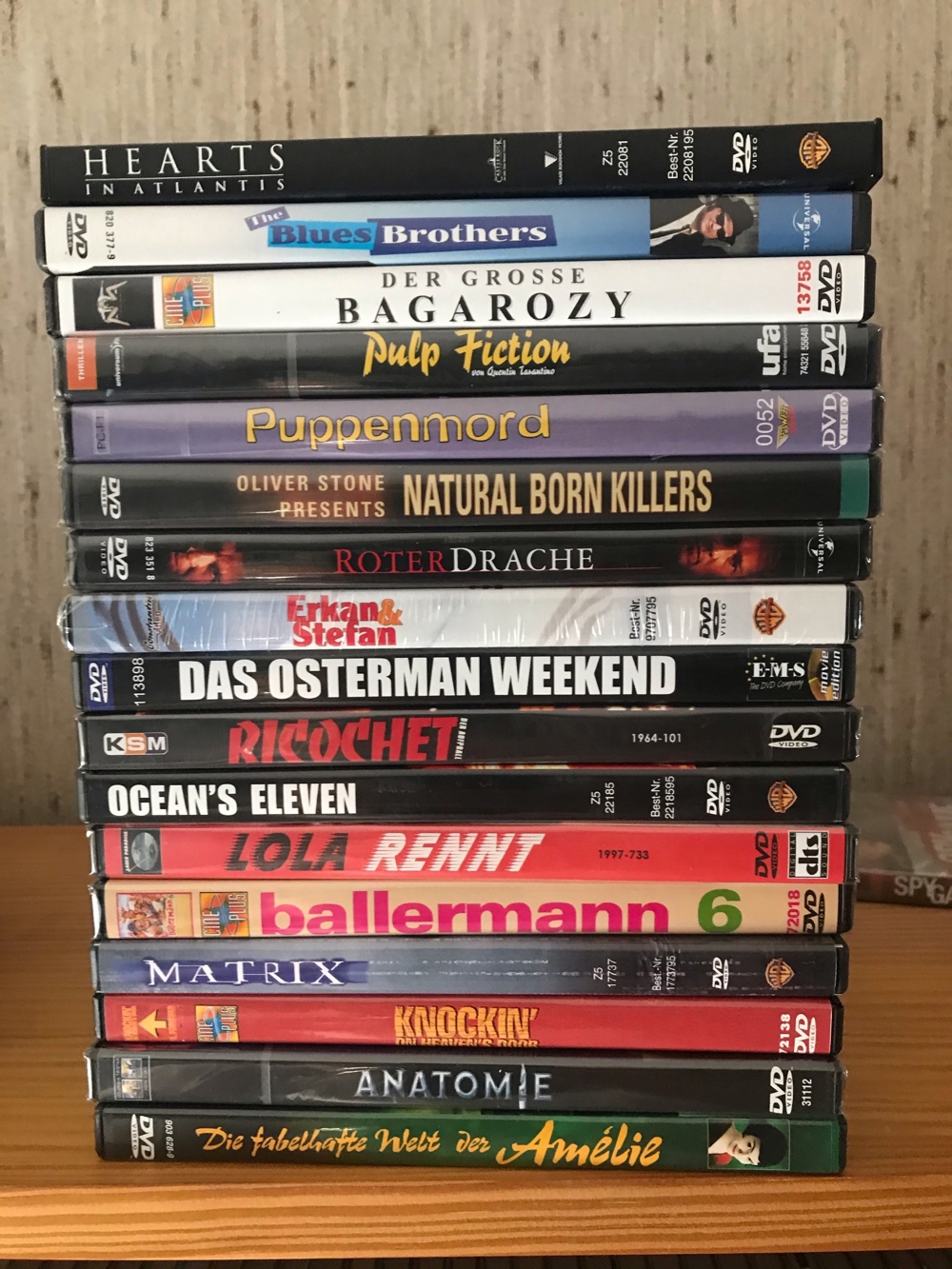 DVDs, Original-Kauf-DVDs